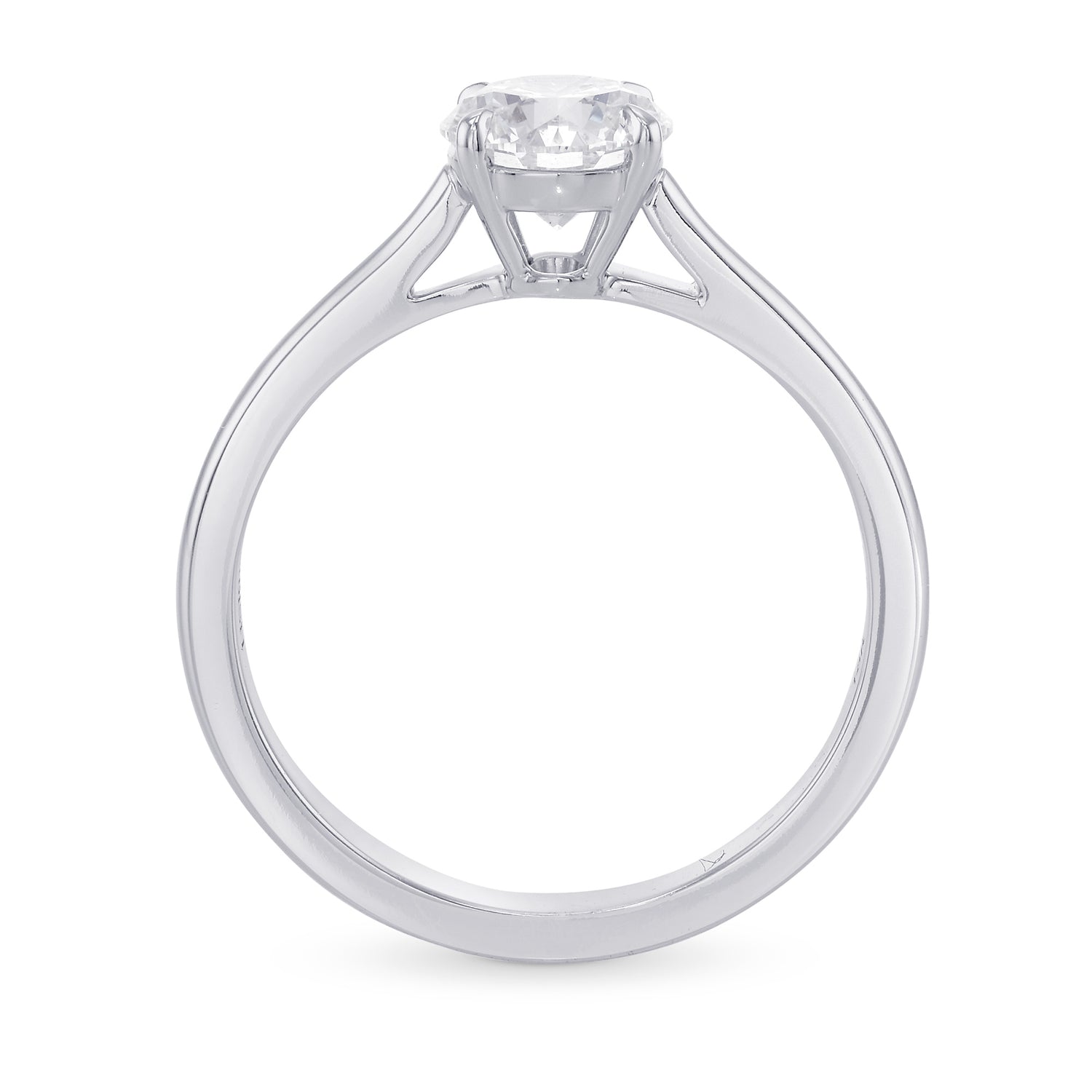 Round Brilliant Classic Solitaire Ring