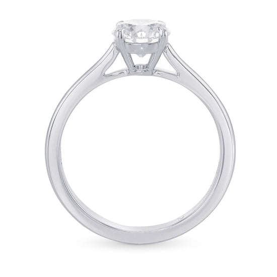Round Brilliant Classic Solitaire Ring