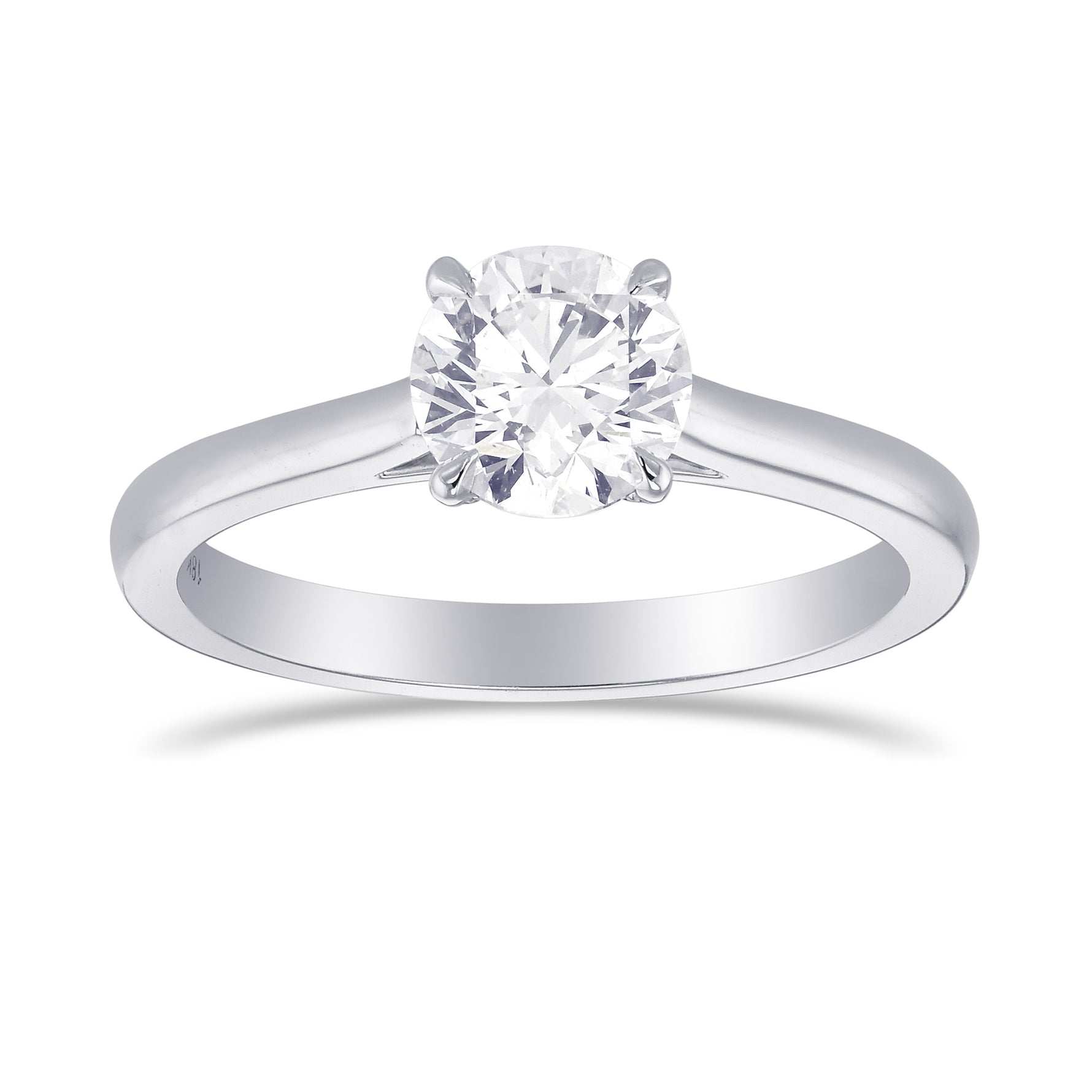 Round Brilliant Classic Solitaire Ring