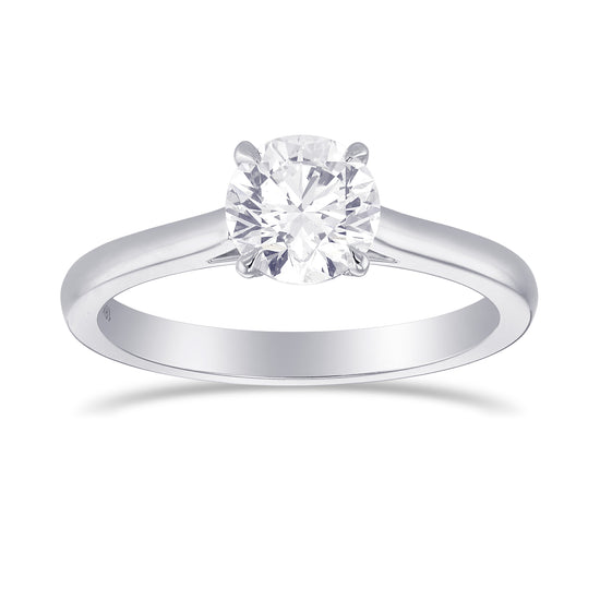 Round Brilliant Classic Solitaire Ring