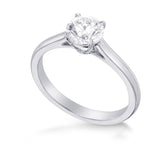 Round Brilliant Classic Solitaire Ring