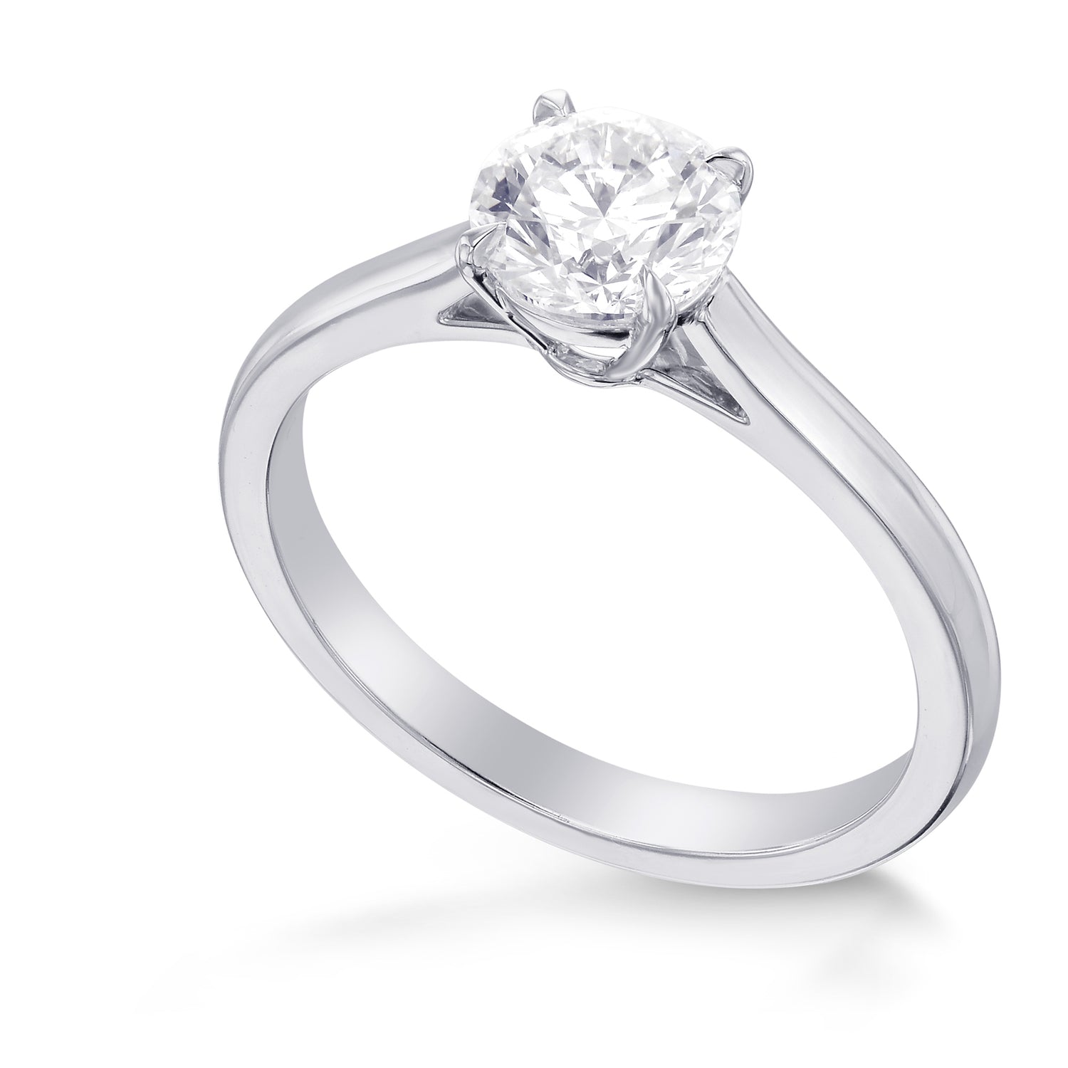 Round Brilliant Classic Solitaire Ring