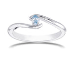 Fancy Intense Green Blue Oval Diamond Crossover Ring
