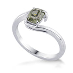 Chameleon Cushion Diamond Solitaire Diamond Ring