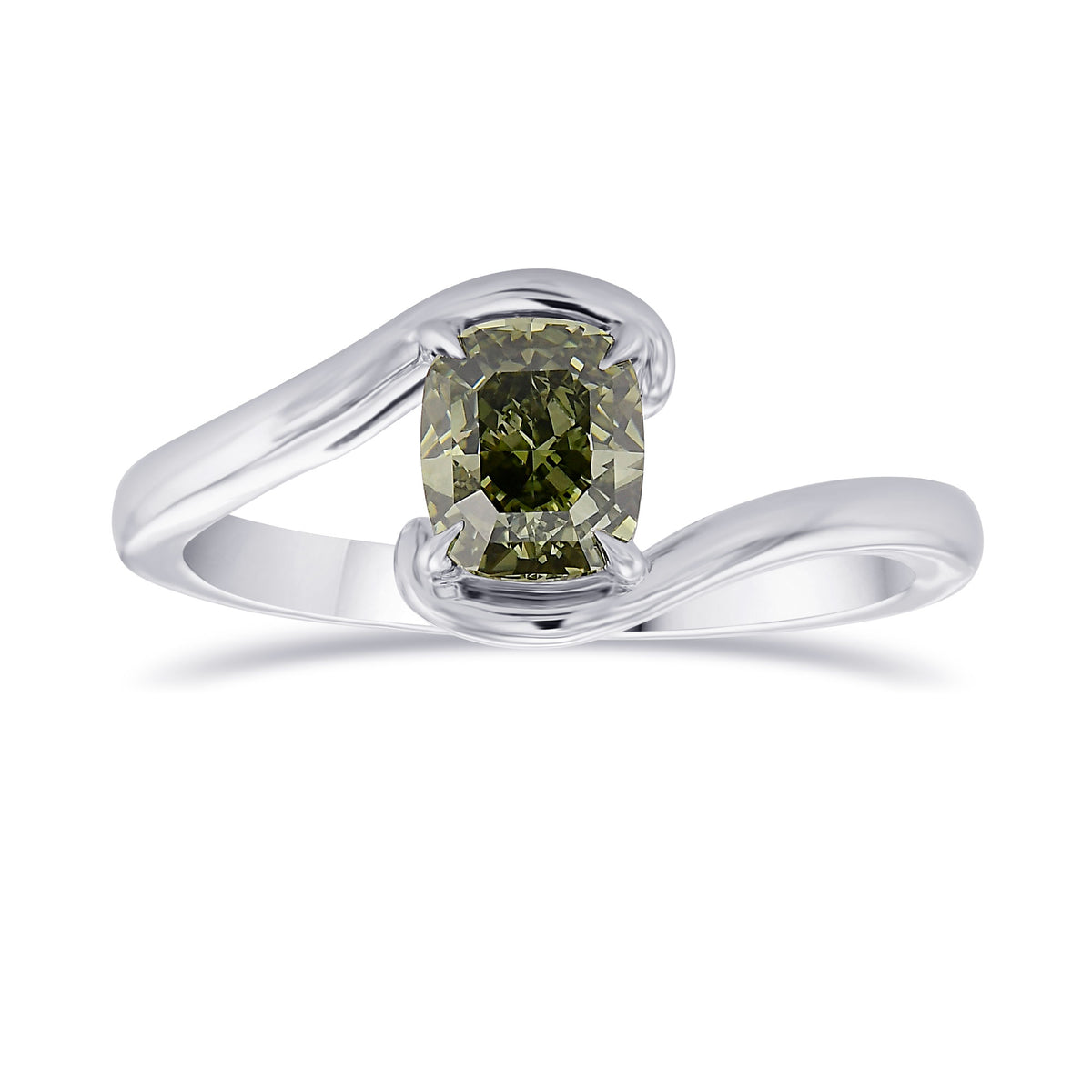 Chameleon Cushion Diamond Solitaire Diamond Ring