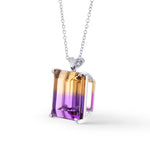 Amethyst Solitaire Pendant