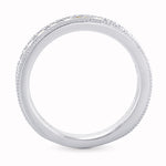 Multicolored Diamond Milgrain Band