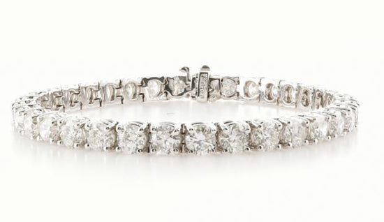Round Brilliant Diamond Tennis Bracelet