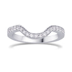 Round Brilliant Diamond Wedding Band