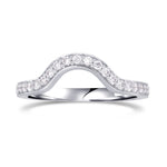 Round Brilliant Diamond Wedding Band