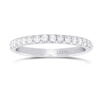 Round Brilliant Diamond Wedding Band
