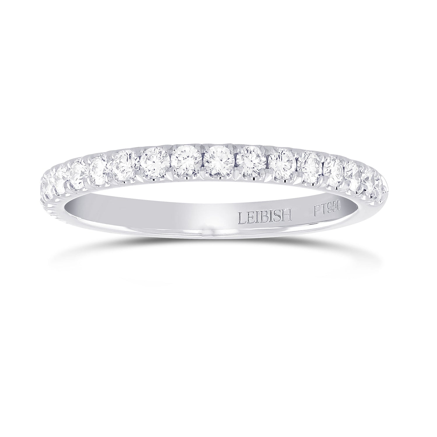 Round Brilliant Diamond Wedding Band