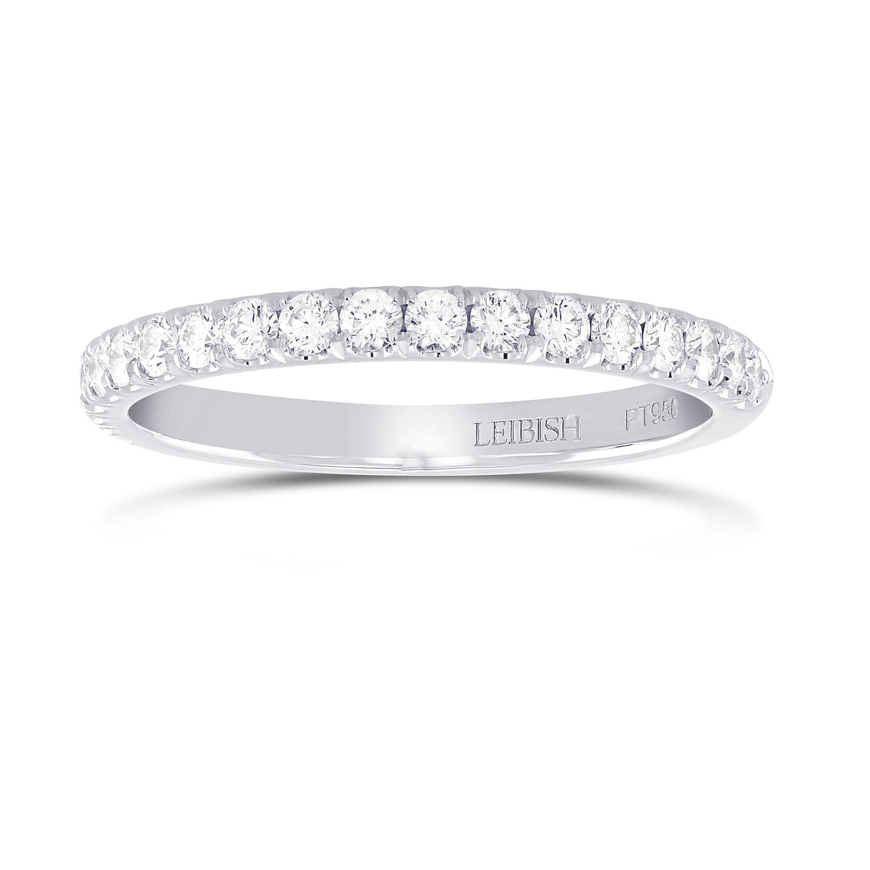 Round Brilliant Diamond Wedding Band