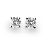 1.10ct Round Brillant Stud Earrings