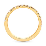 Diamond Half-Eternity Wedding Band Ring