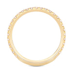 Fancy Yellow Oval Diamond Wedding Set Rings