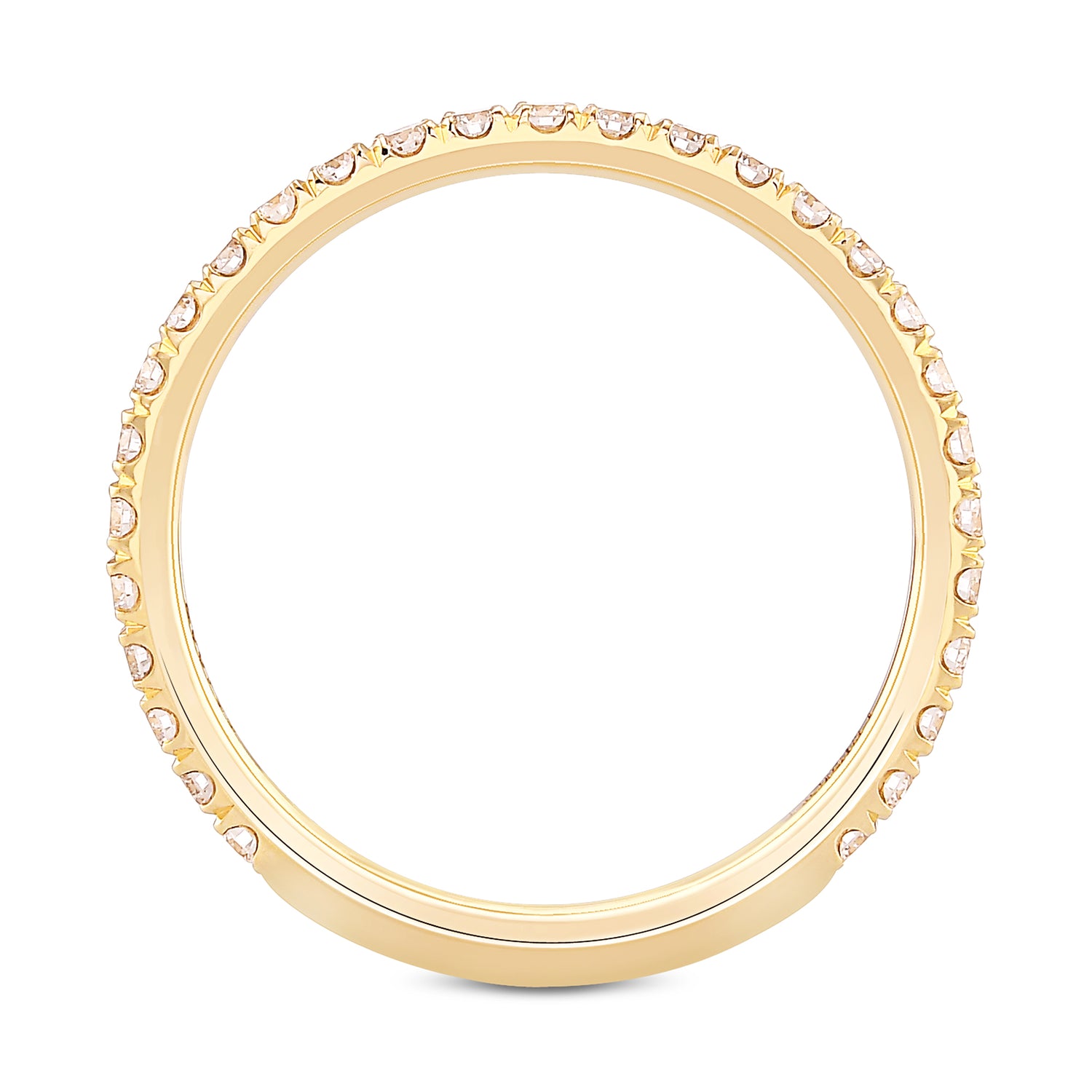 Fancy Yellow Oval Diamond Wedding Set Rings