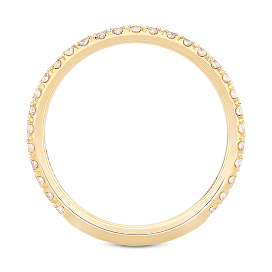 Fancy Yellow Oval Diamond Wedding Set Rings