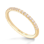 Fancy Yellow Oval Diamond Wedding Set Rings