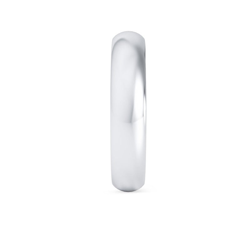 Comfort Fit Domed Wedding Band