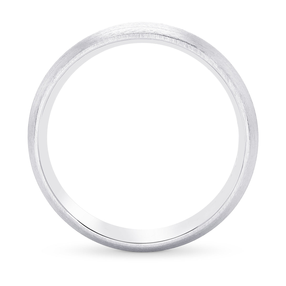 Comfort Fit Domed Wedding Band