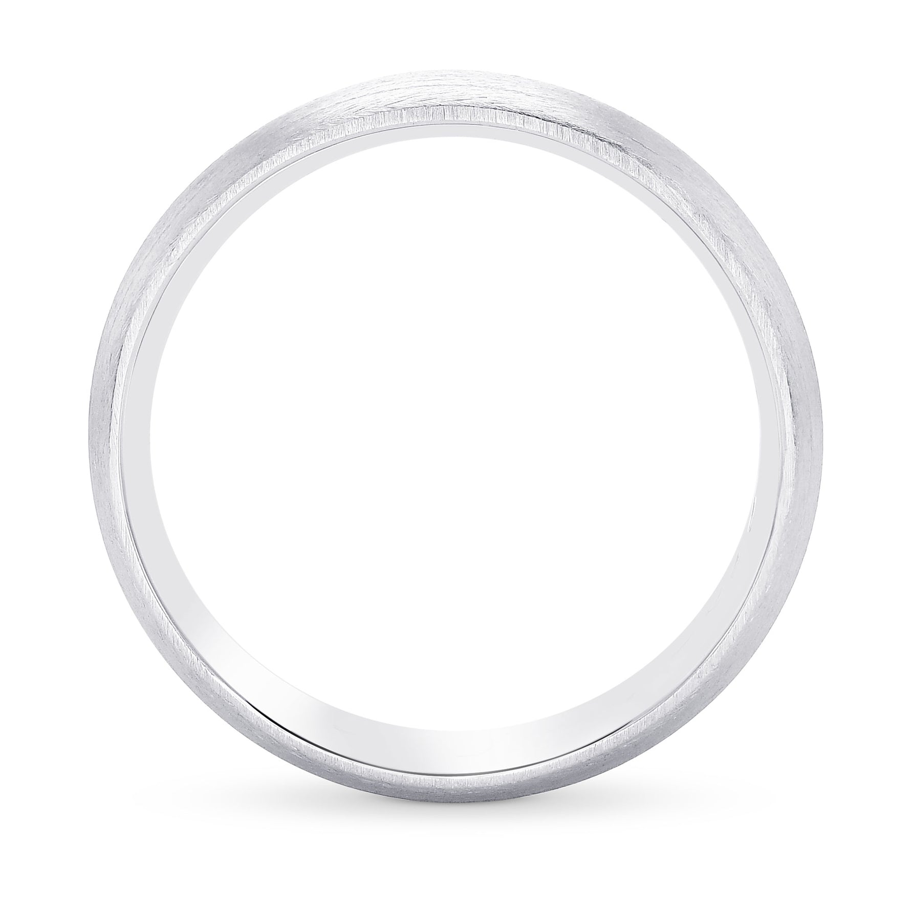 Comfort Fit Domed Wedding Band
