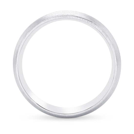 Comfort Fit Domed Wedding Band
