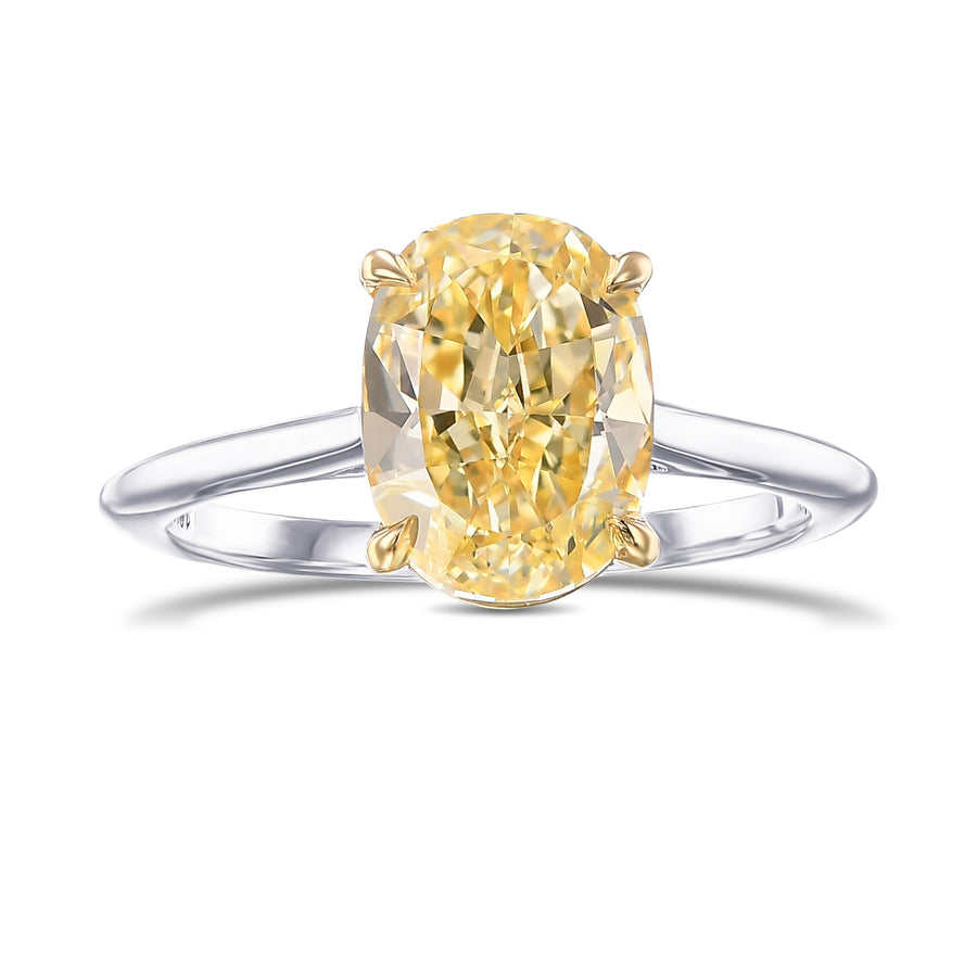 Classic Diamond Solitaire Four Prong Basket Ring Setting