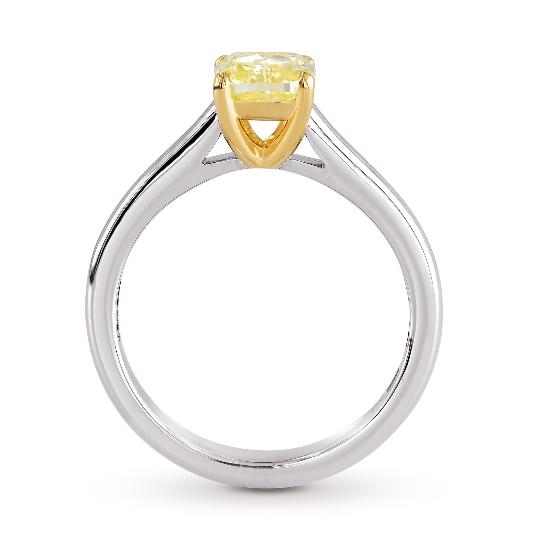 Cathedral Solitaire Diamond Ring Setting - 2
