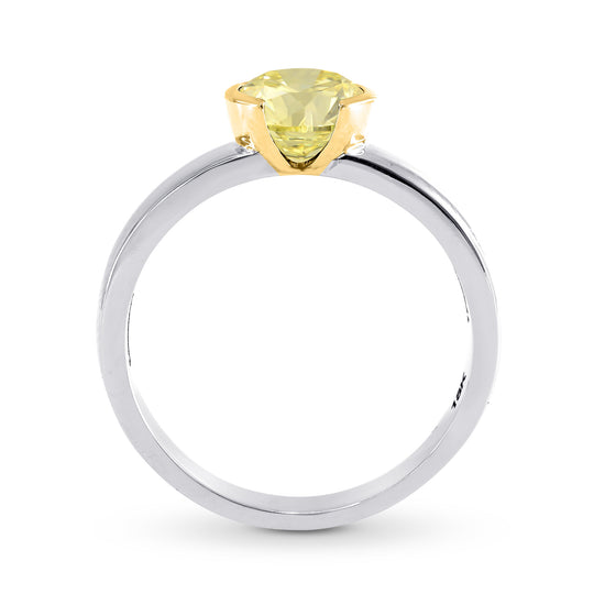 Half-Bezel Solitaire Ring Setting - 2