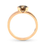 Half-Bezel Solitaire Ring Setting - 5