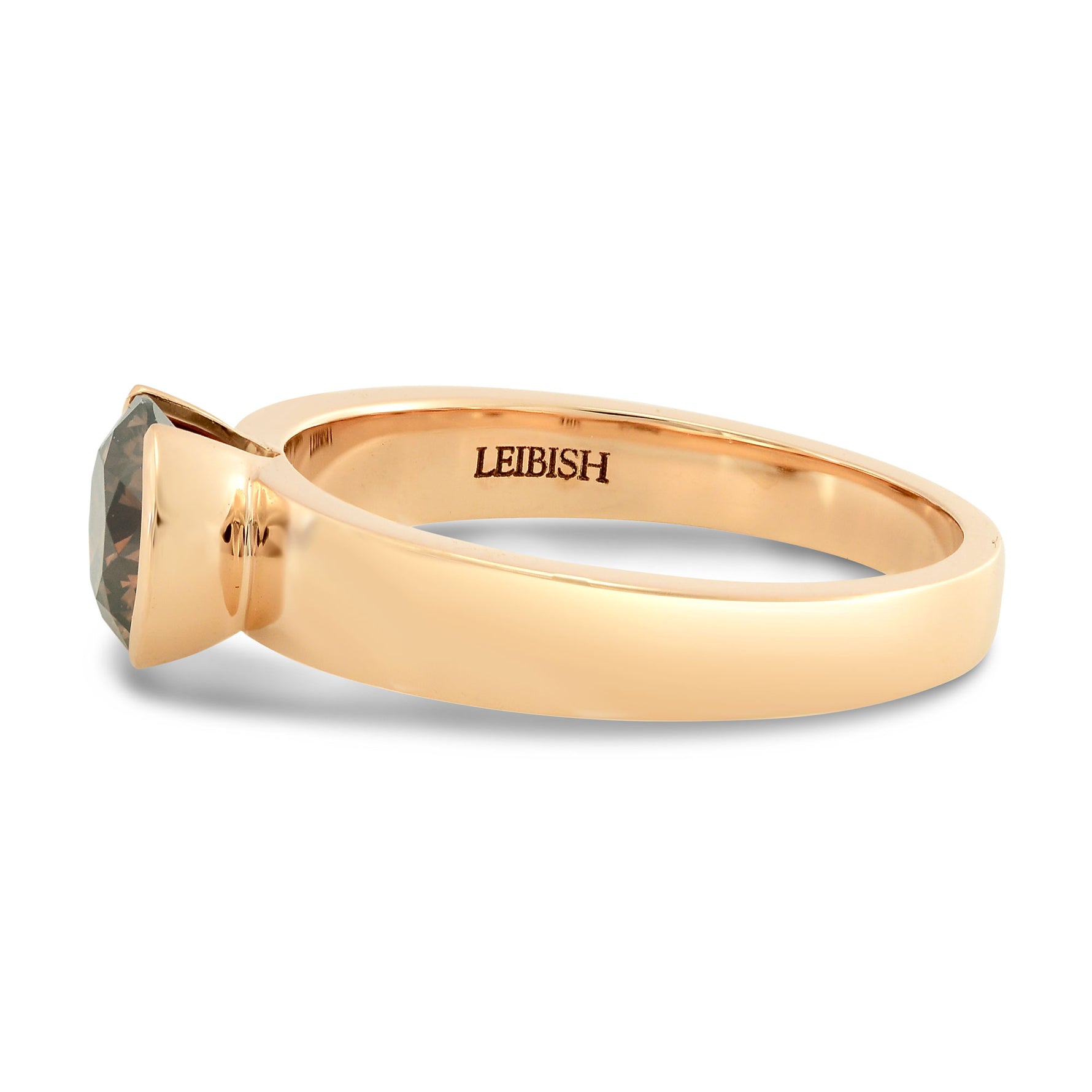 Half-Bezel Solitaire Ring Setting - 6