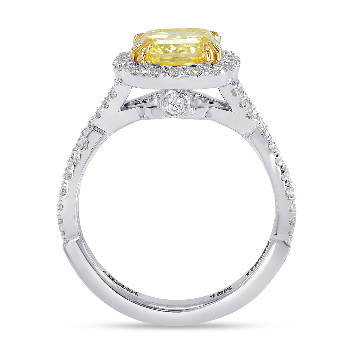 Halo Crossover Ring Setting - 2