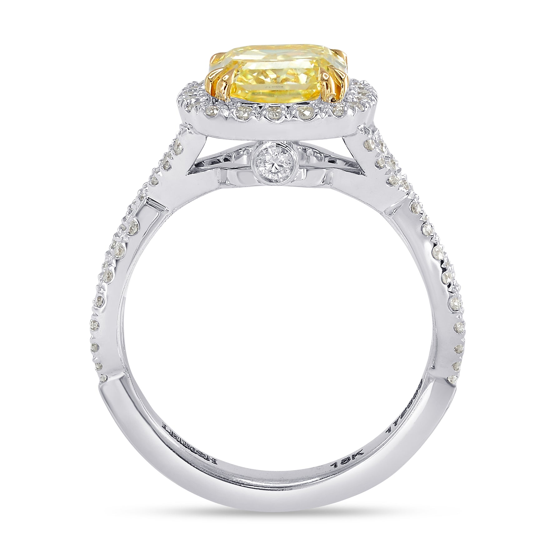 Halo Crossover Ring Setting - 2