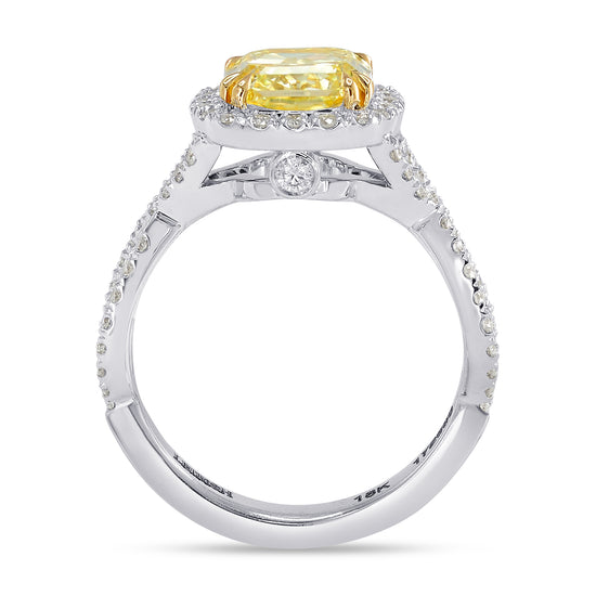 Halo Crossover Ring Setting - 2