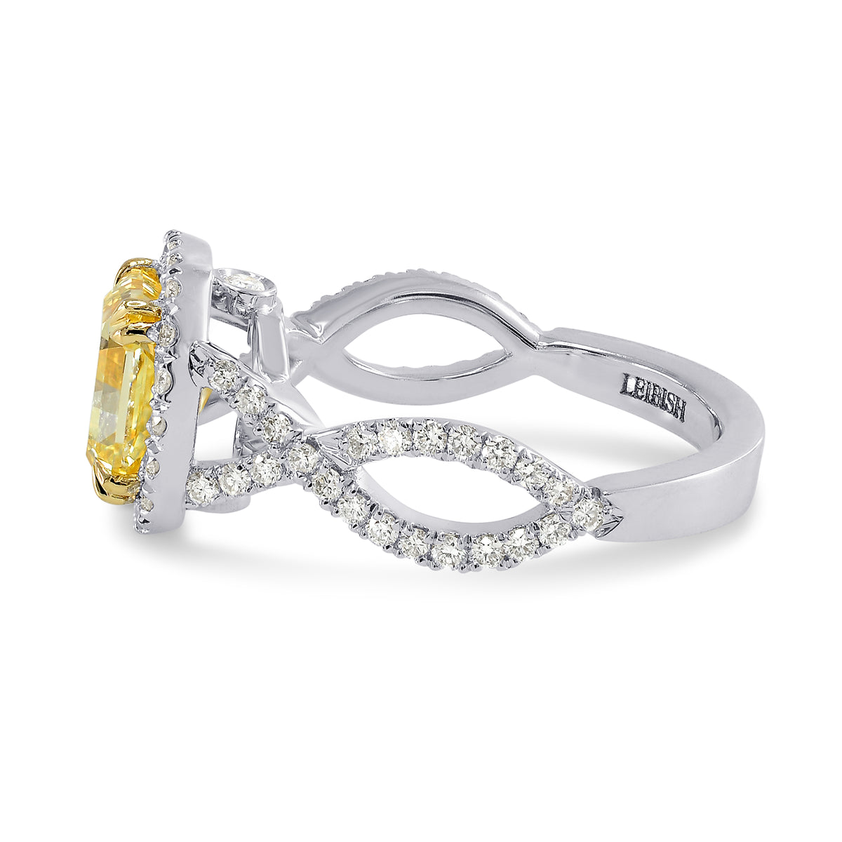 Halo Crossover Ring Setting - 3