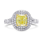 Classic Double Halo Ring Setting