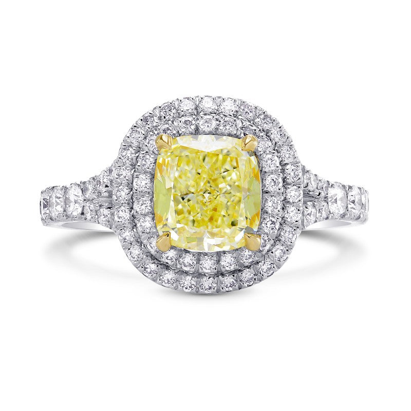 Classic Double Halo Ring Setting