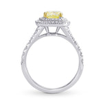 Classic Double Halo Ring Setting - 2