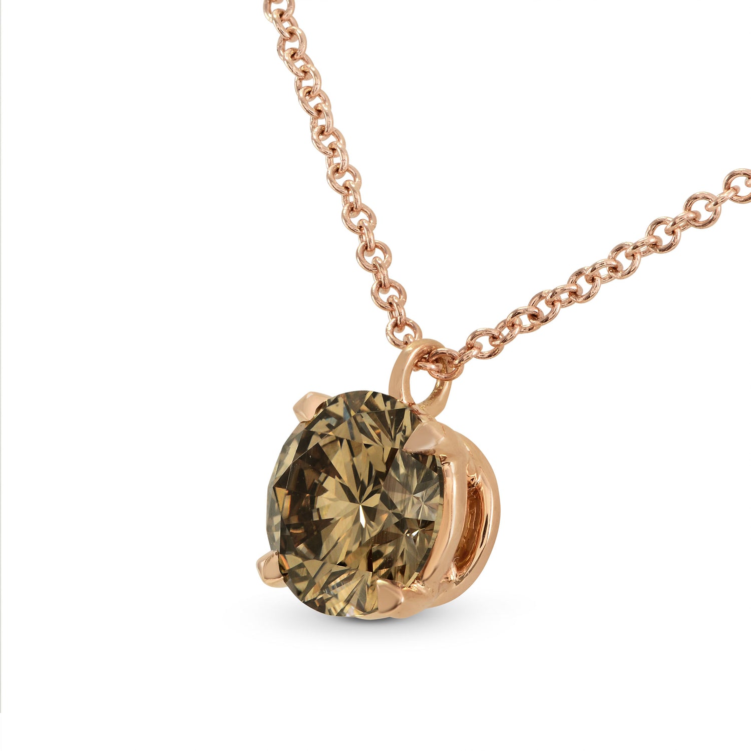 Mini-bail Solitaire Pendant Setting - 5