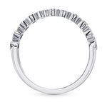 11 Stone Multicolored Diamond Bezel Band Ring
