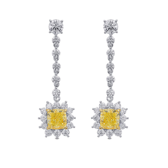 Couture Halo Drop Earring Settings