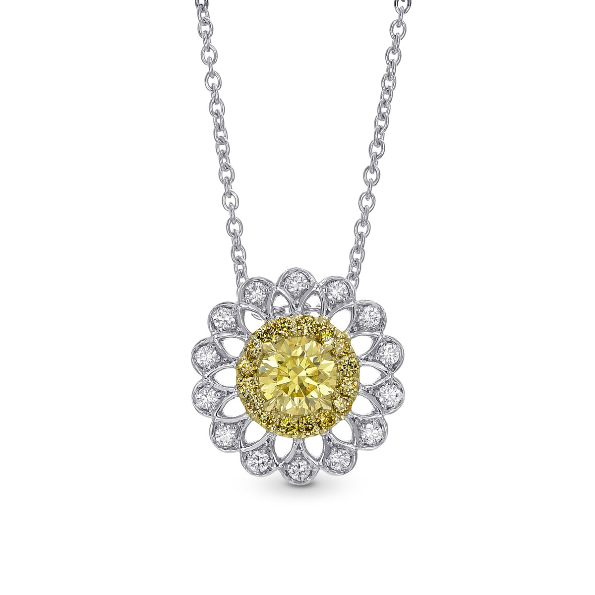 Filigree Halo Pendant Setting