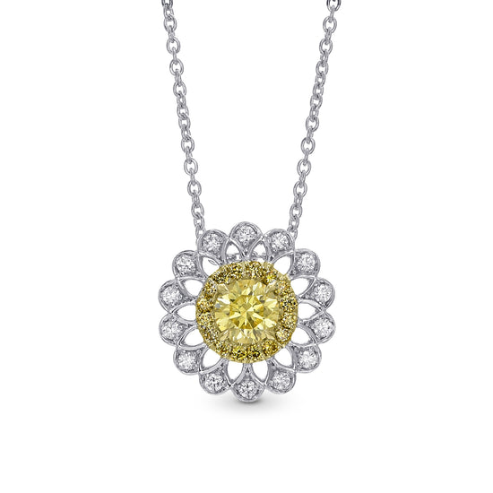 Filigree Halo Pendant Setting