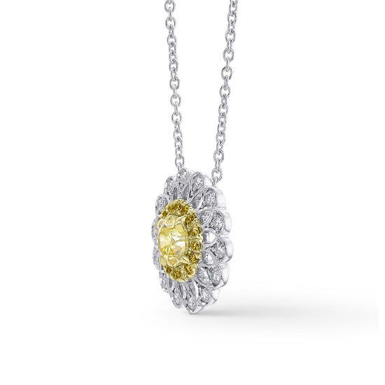 Filigree Halo Pendant Setting - 2