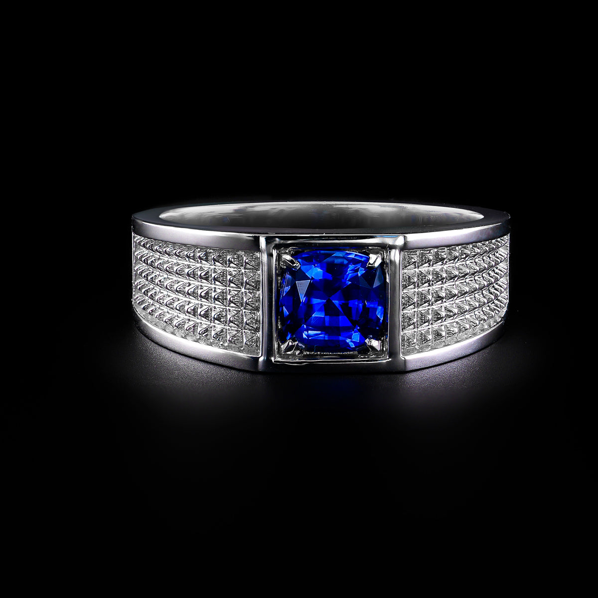 Gents Band Ring Setting - 4