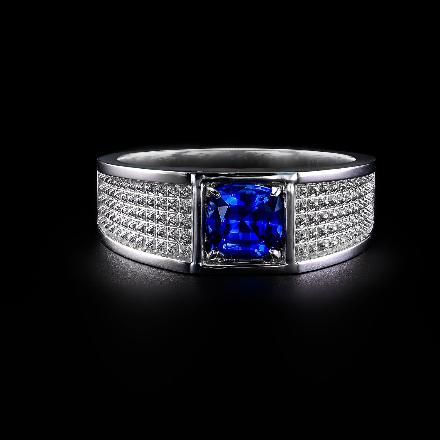 Gents Band Ring Setting - 4