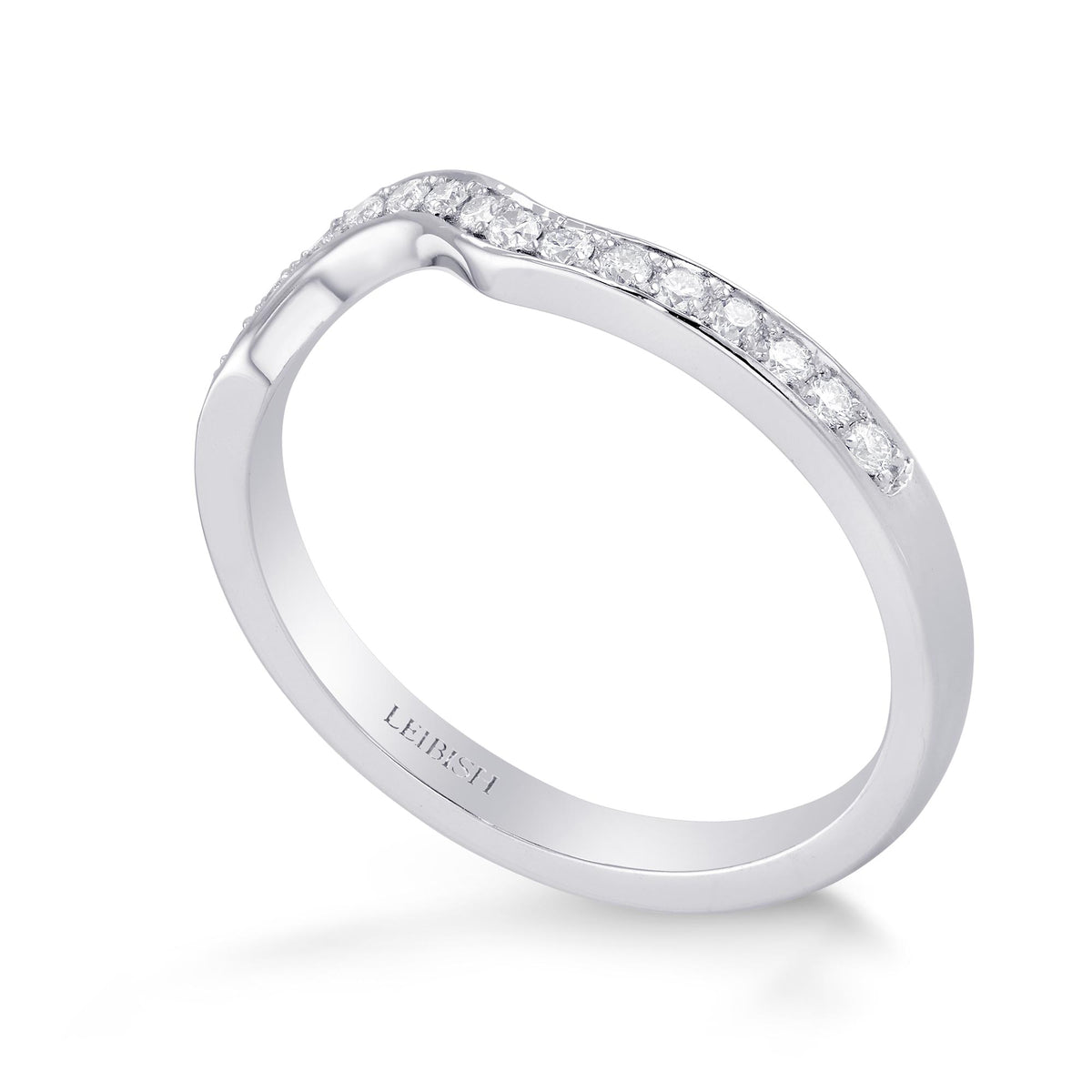 Engagement & Triangle Diamond Wedding Ring Setting - 5