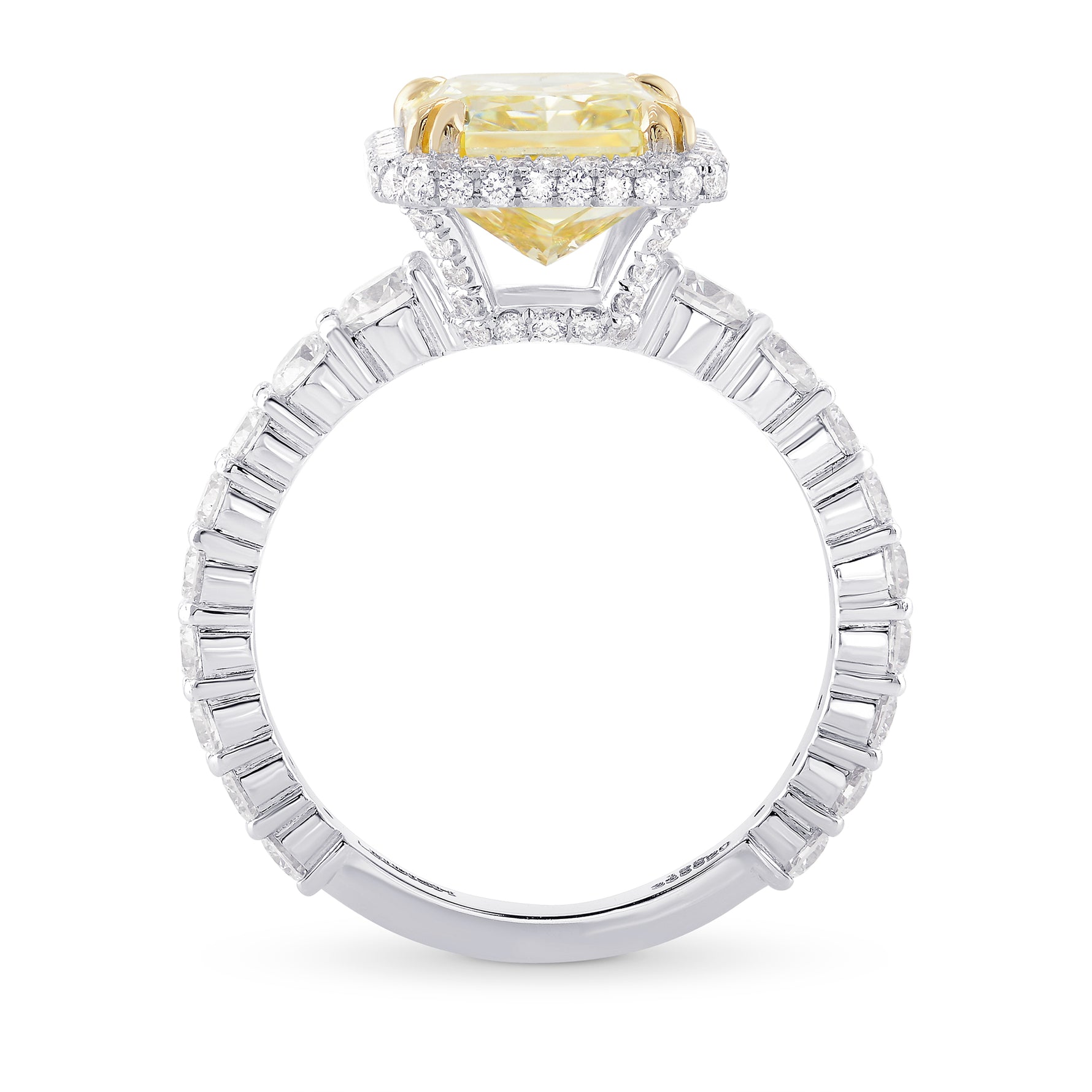 Extraordinary Diamond Halo Ring Setting - 2