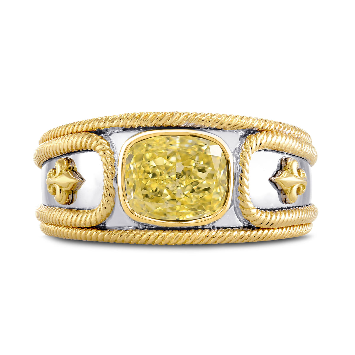 Fleur de Lis Men's Ring Setting